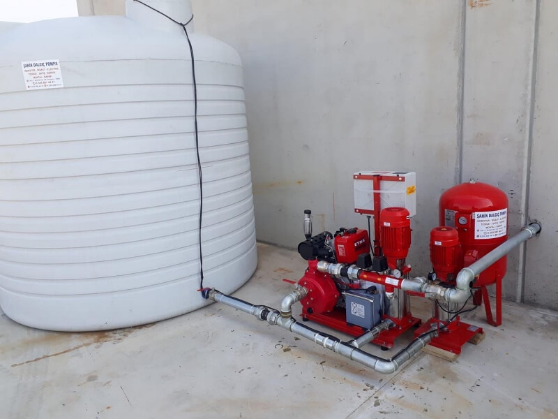  Su Deposu ve Hidrofor Sistemleri Kurulumu